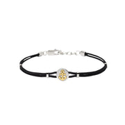 Mabina Bracciale in argento con ancora e placcatura in oro 533847